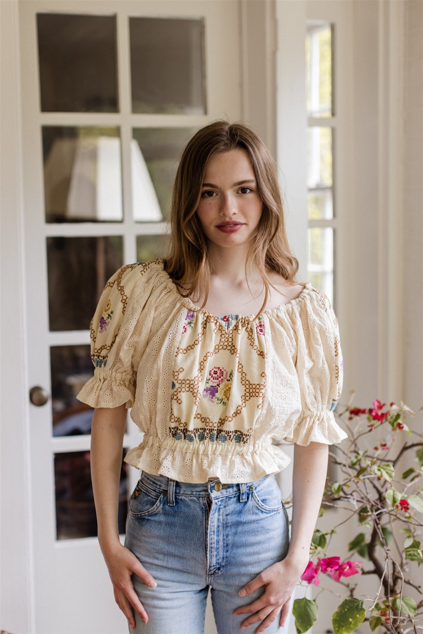 The Albany Blouse | Heirloom Needlepoint
