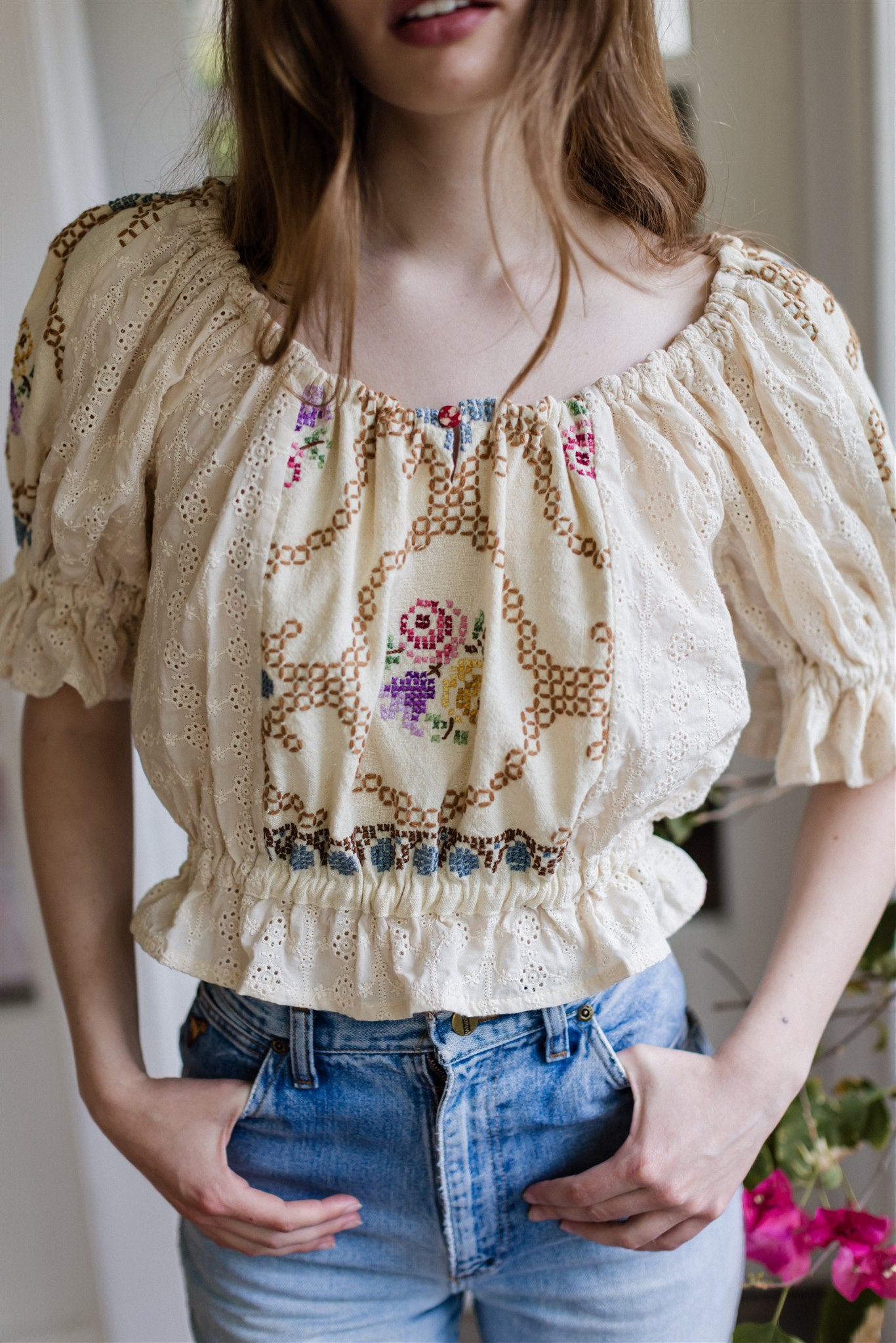 The Albany Blouse | Heirloom Needlepoint