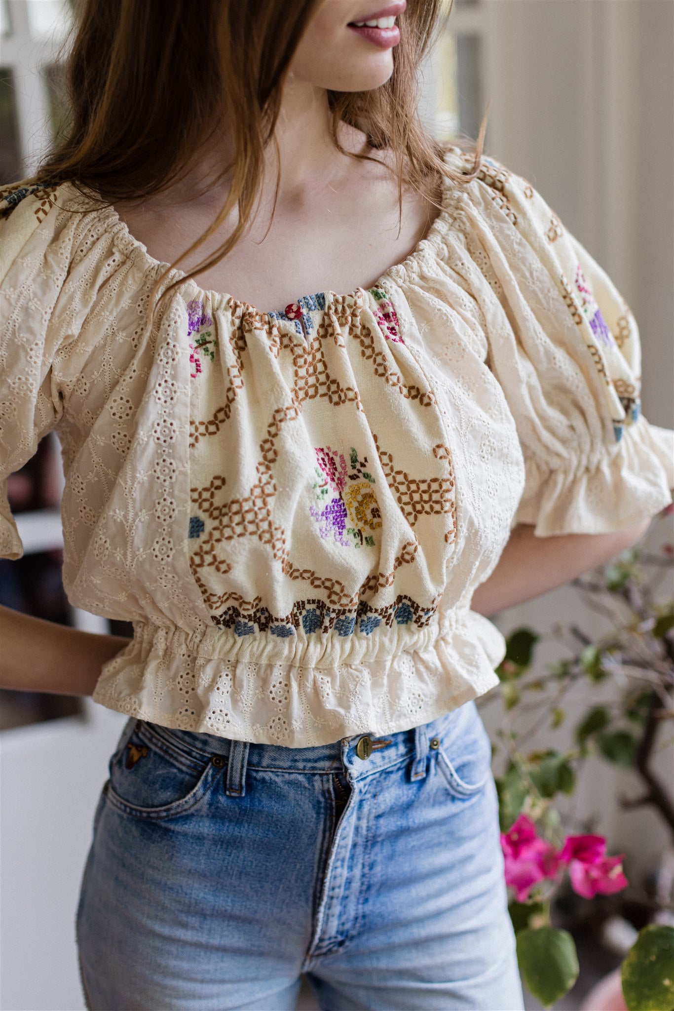 The Albany Blouse | Heirloom Needlepoint