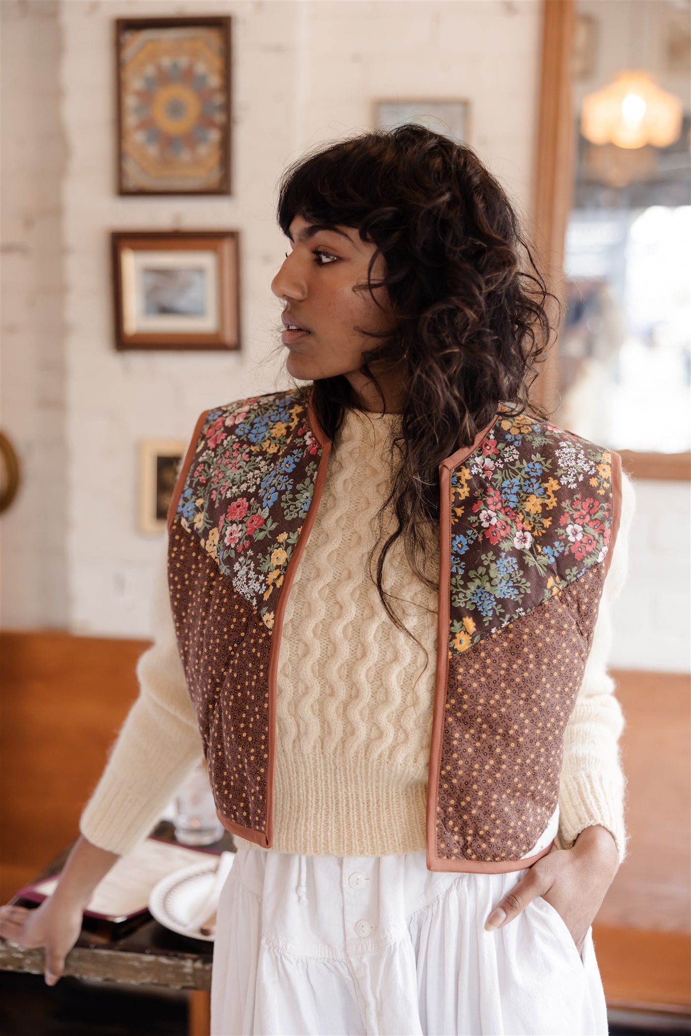 The Margaux Folk Vest