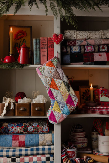 Heirloom Quilt Stocking