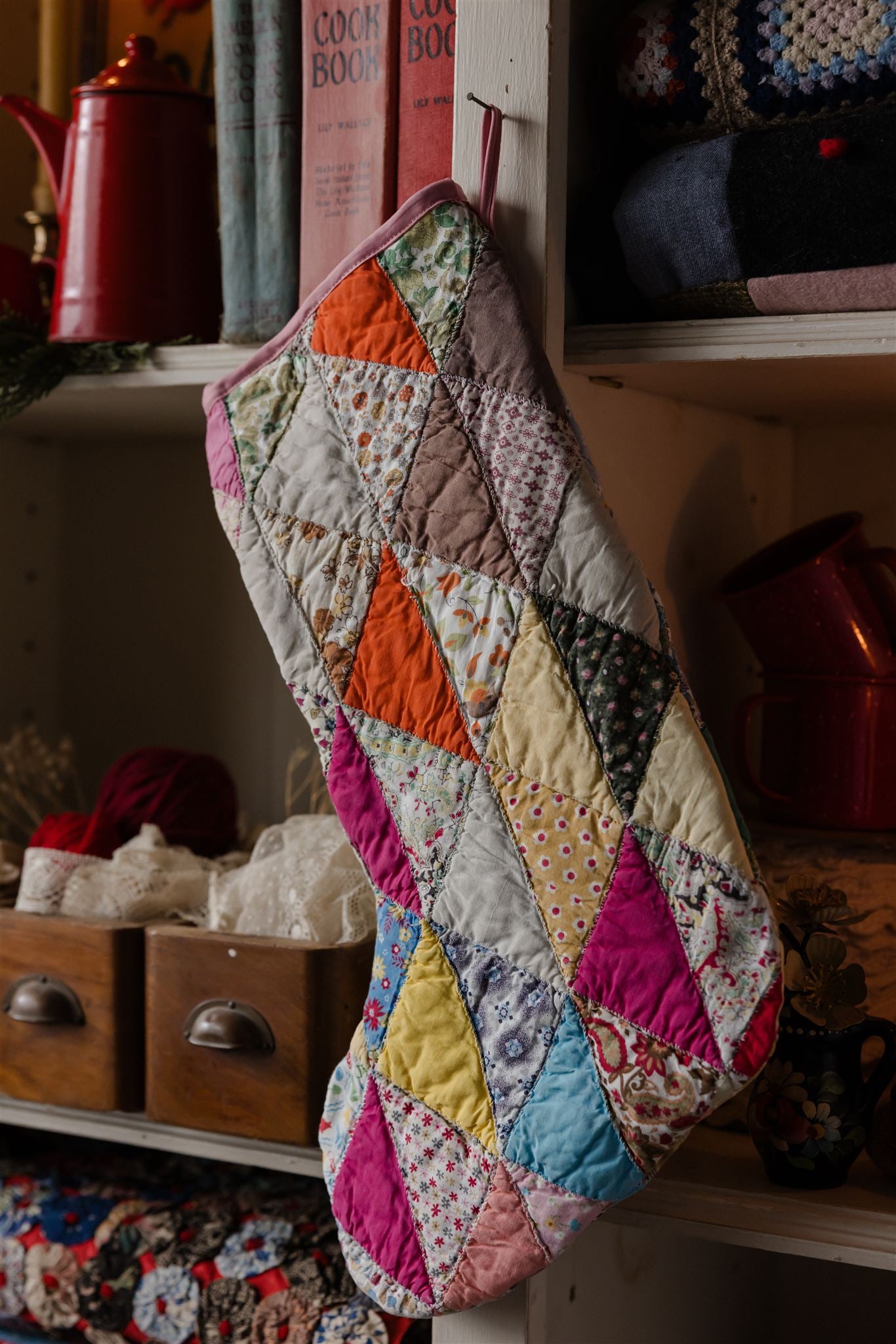 Heirloom Quilt Stocking