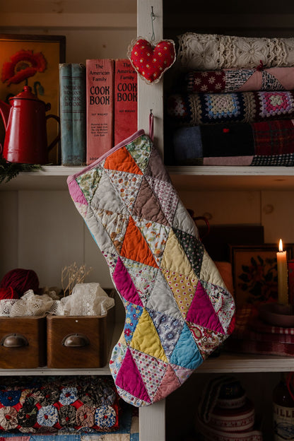 Heirloom Quilt Stocking