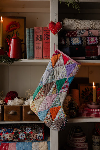 Heirloom Quilt Stocking
