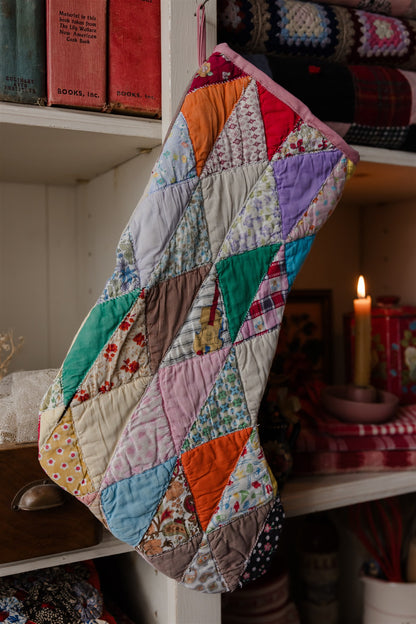 Heirloom Quilt Stocking