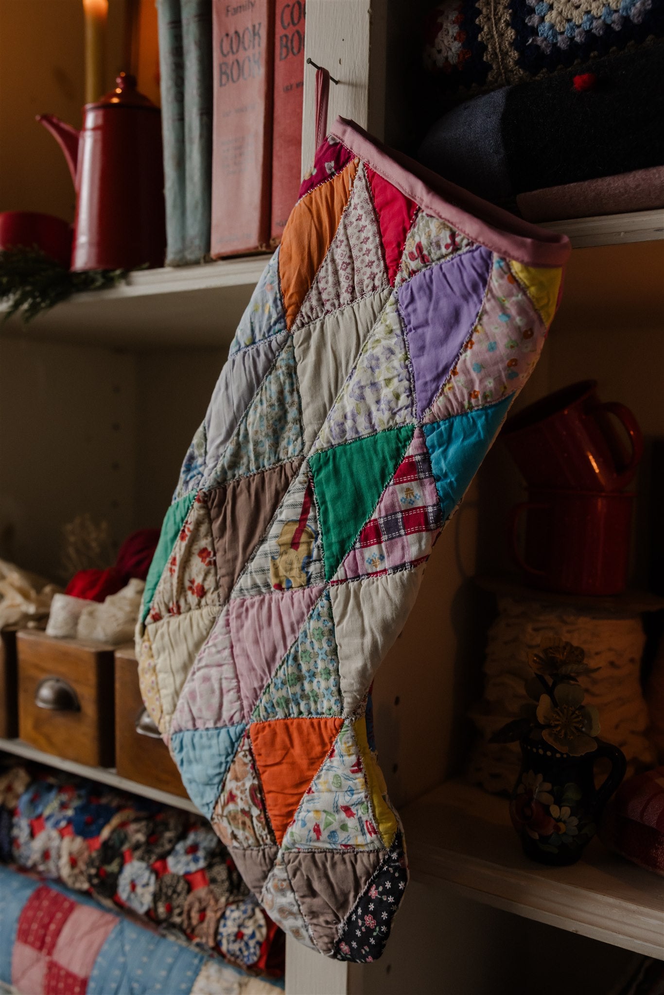 Heirloom Quilt Stocking