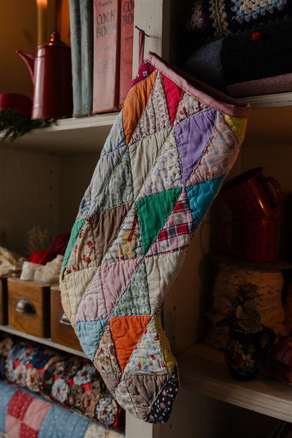 Heirloom Quilt Stocking