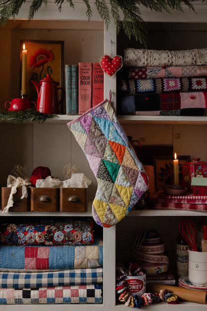 Heirloom Quilt Stocking