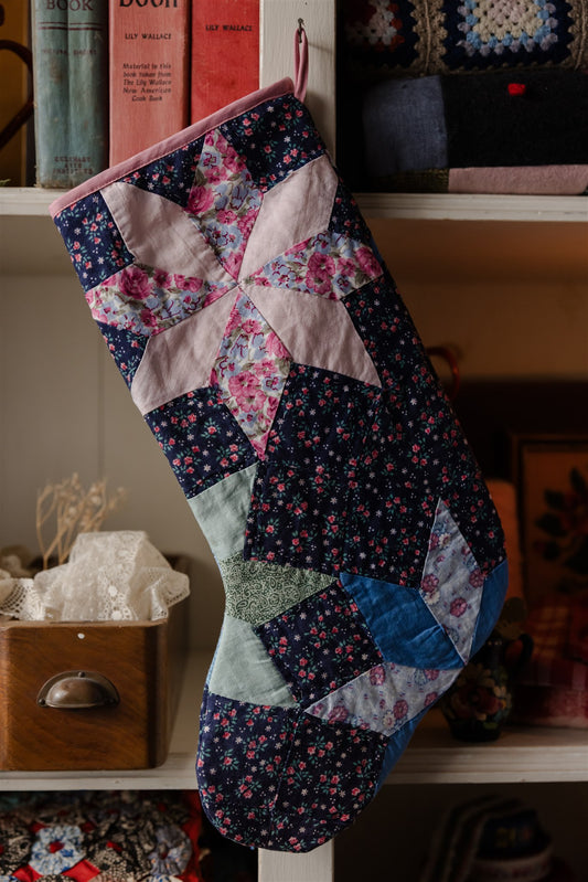Heirloom Quilt Stocking