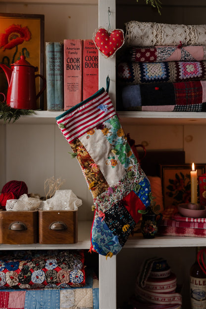 Heirloom Quilt Stocking