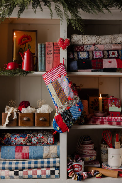 Heirloom Quilt Stocking