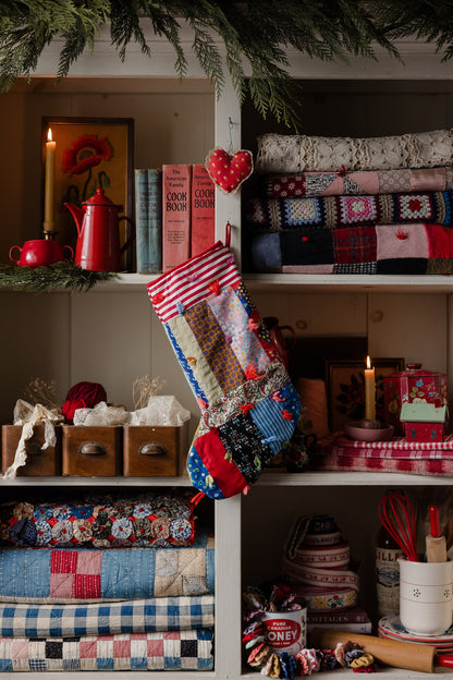 Heirloom Quilt Stocking