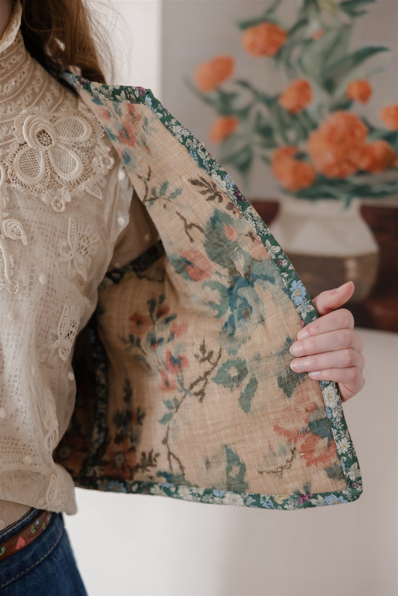 Margaux Folk Vest | Silk Road 1/3