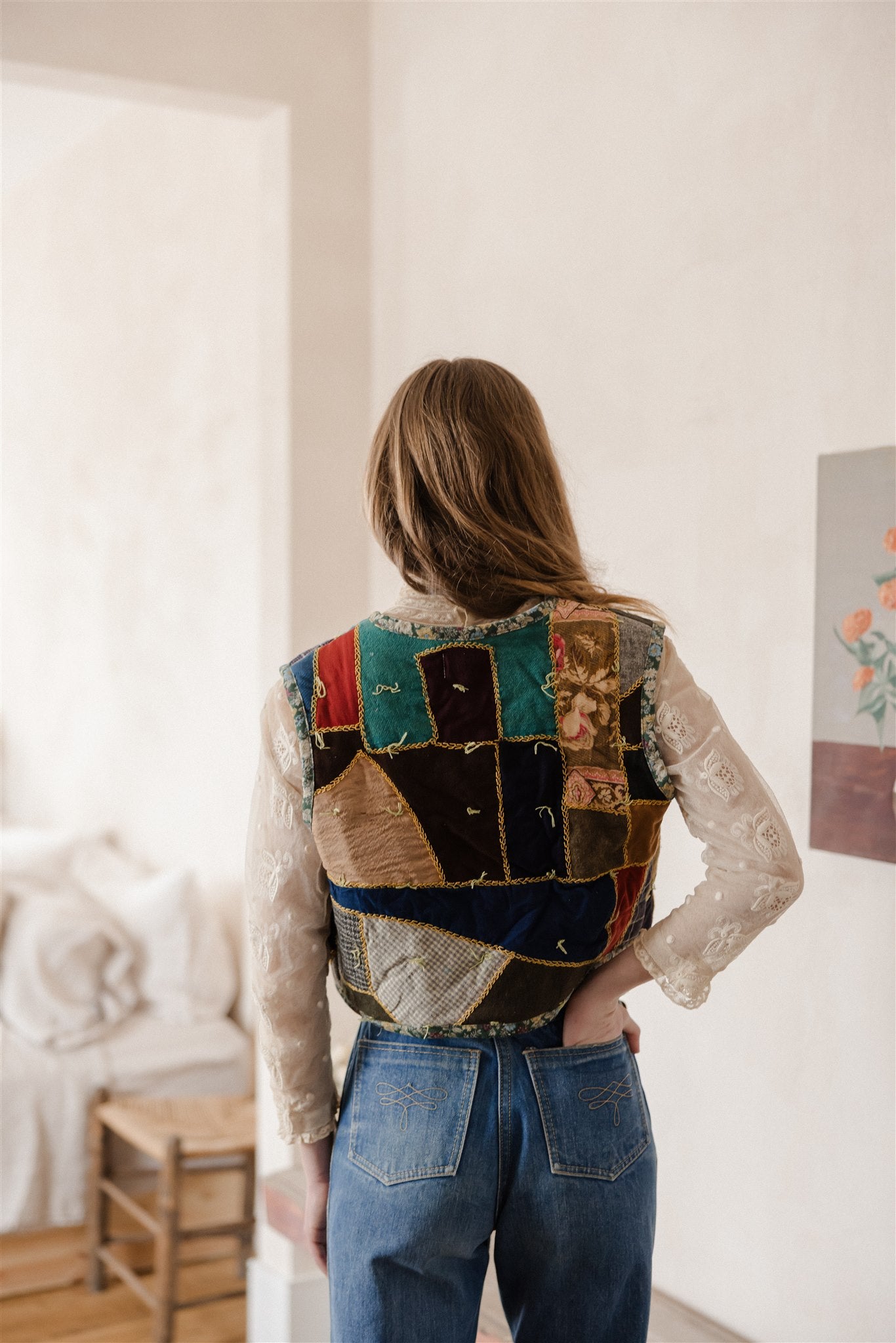 Margaux Folk Vest | Silk Road 1/3