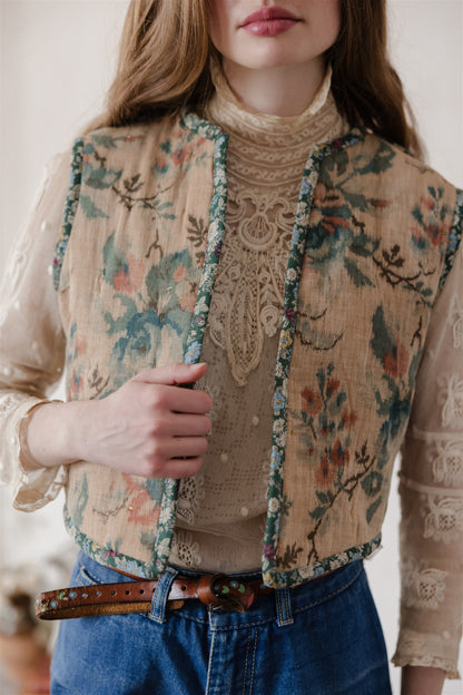 Margaux Folk Vest | Silk Road 1/3