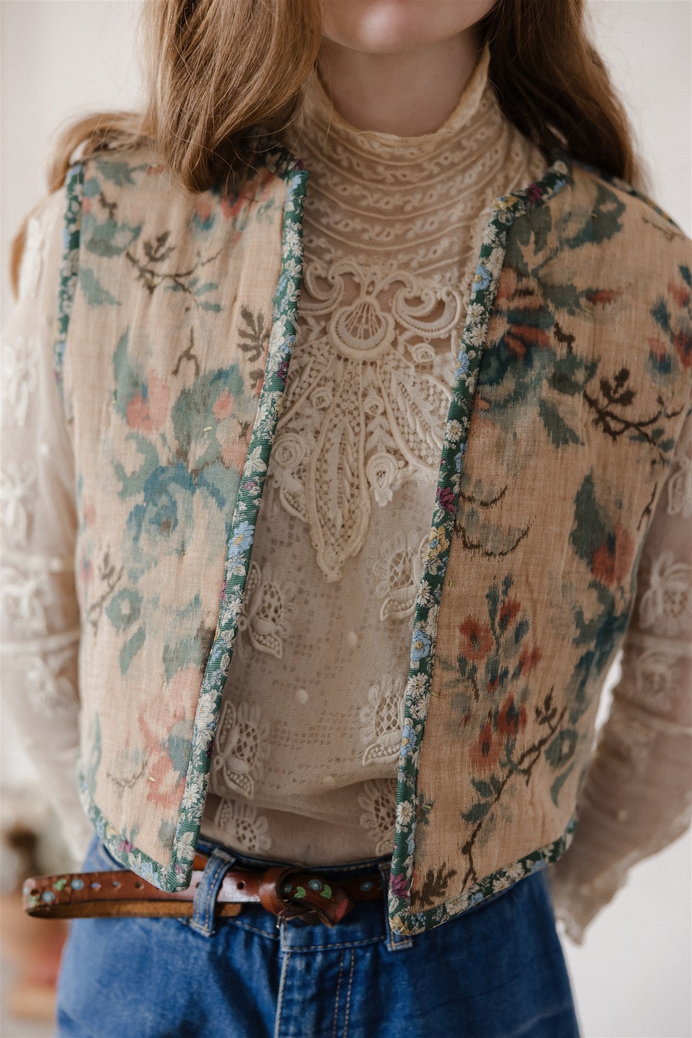 Margaux Folk Vest | Silk Road 1/3