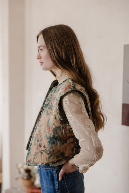 Margaux Folk Vest | Silk Road 1/3