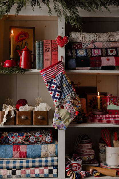 Heirloom Quilt Stocking