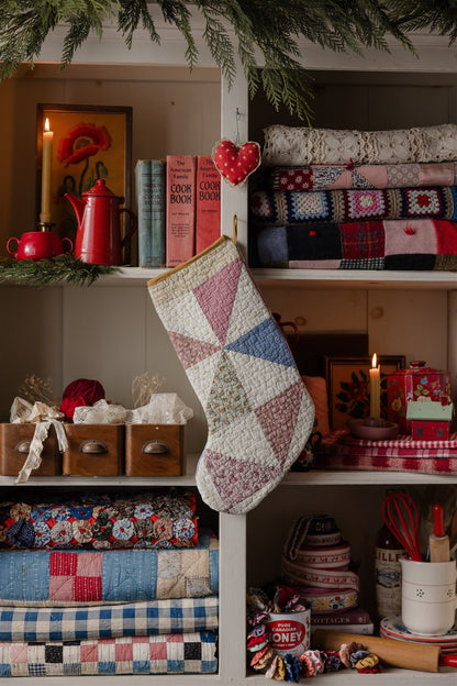 Heirloom Quilt Stocking