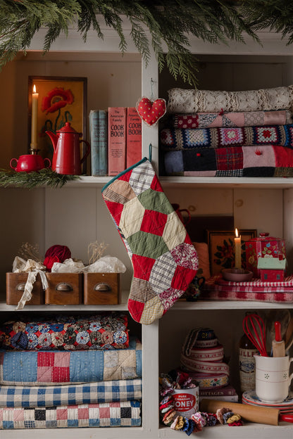 Heirloom Quilt Stocking