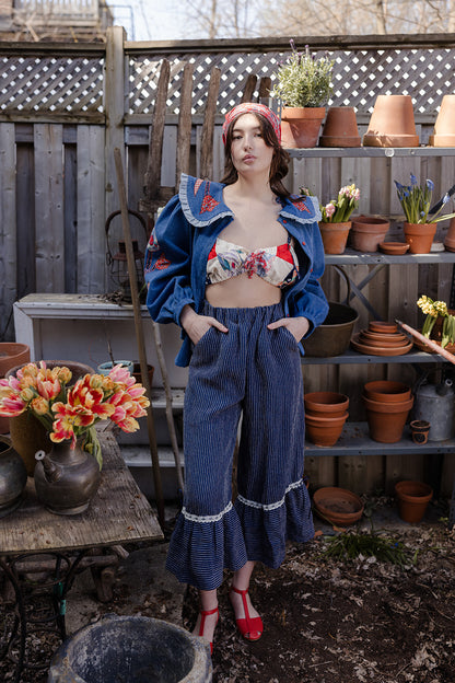 The Georgie Bloomer | Indigo