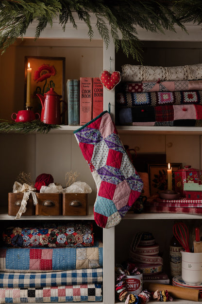 Heirloom Quilt Stocking