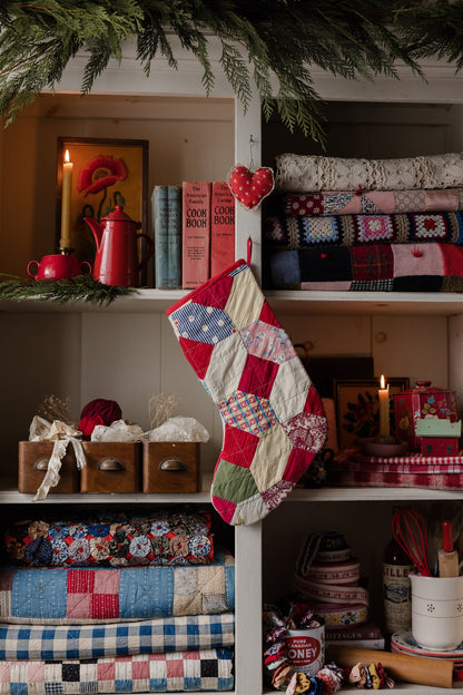 Heirloom Quilt Stocking