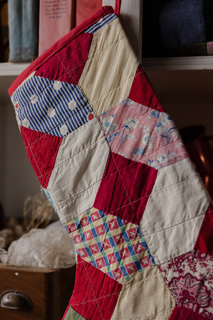 Heirloom Quilt Stocking