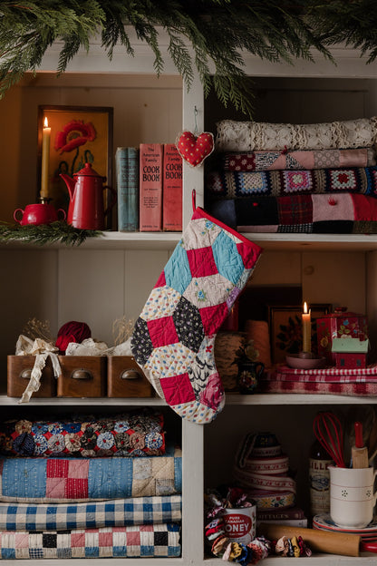 Heirloom Quilt Stocking