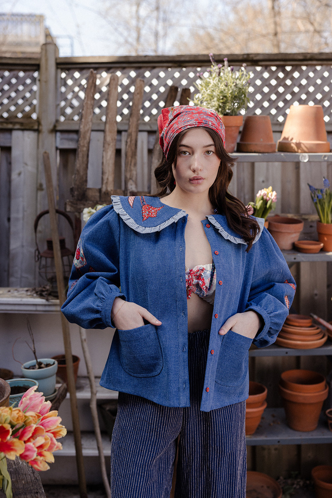 The Tillie Work Shirt | Denim