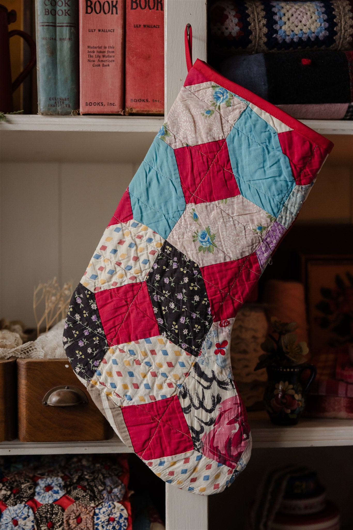 Heirloom Quilt Stocking