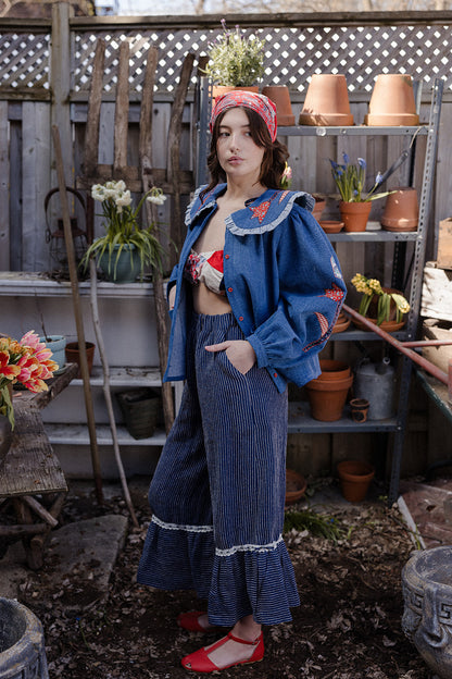 The Georgie Bloomer | Indigo