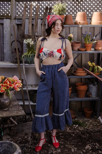 The Georgie Bloomer | Indigo
