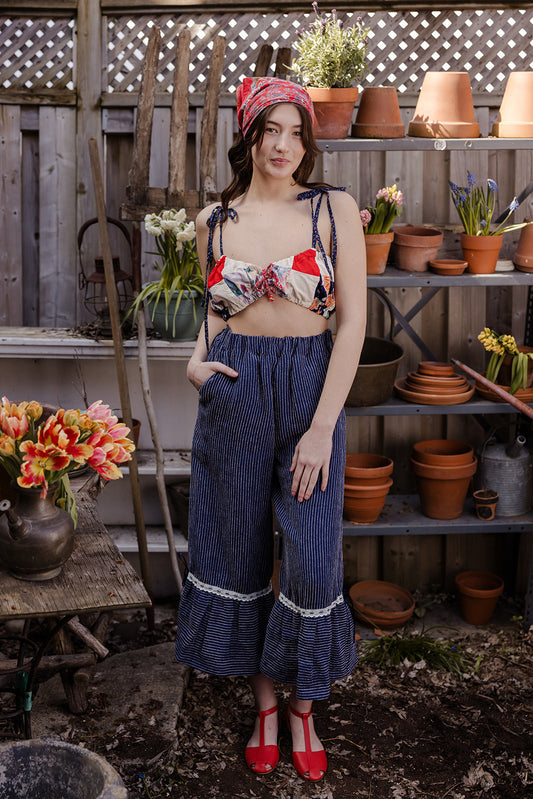 The Georgie Bloomer | Indigo