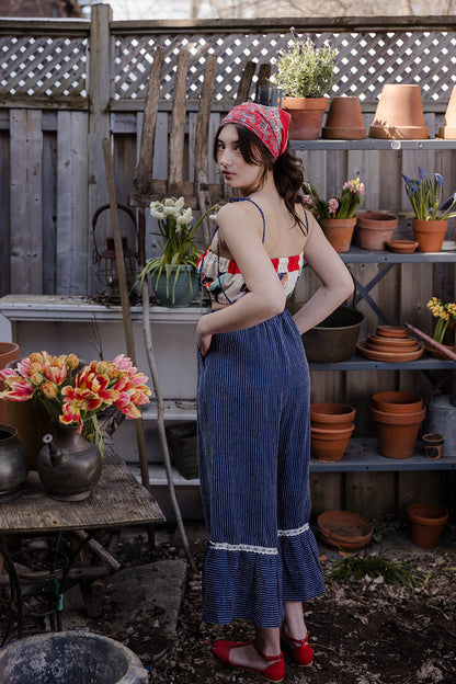 The Georgie Bloomer | Indigo