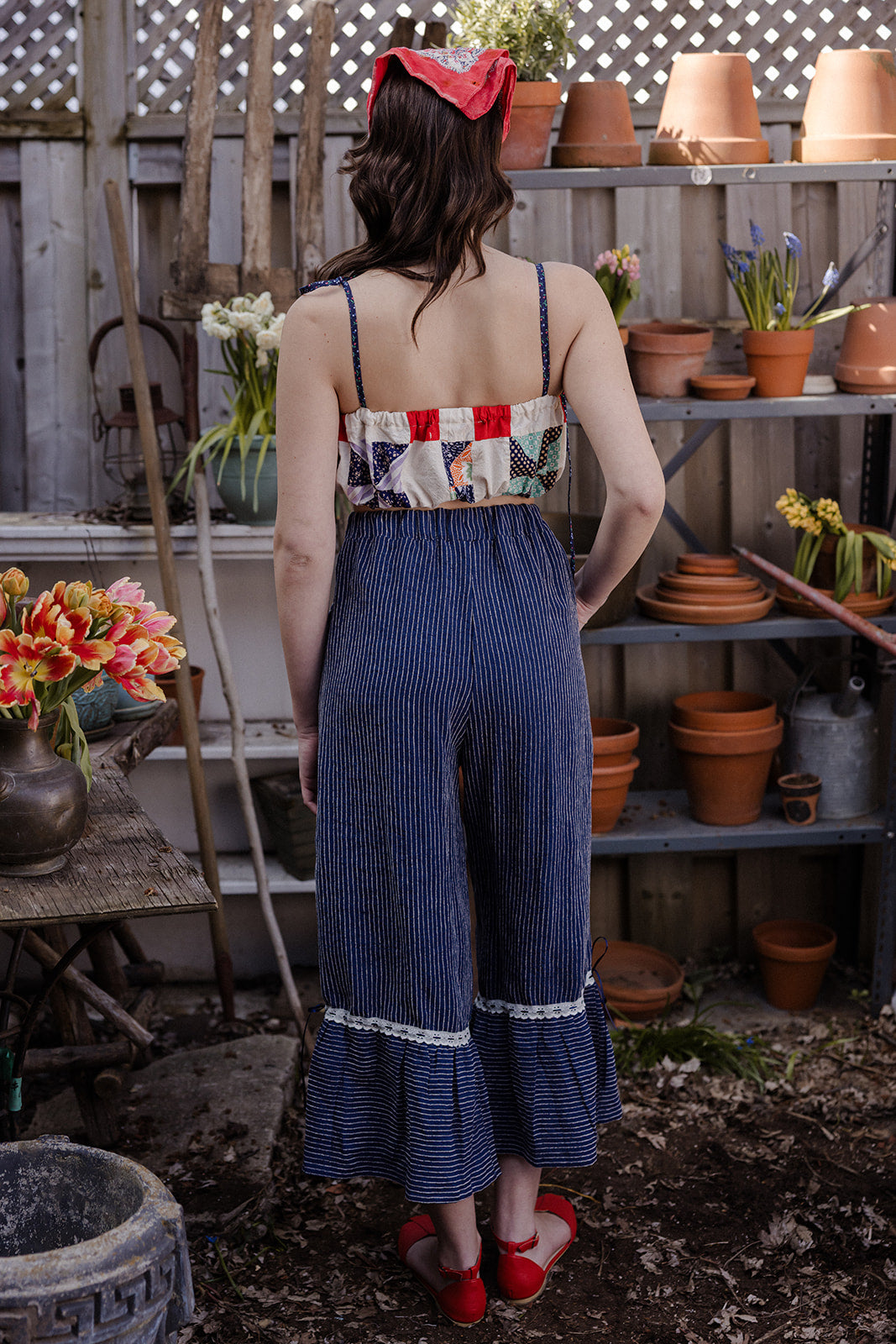 The Georgie Bloomer | Indigo
