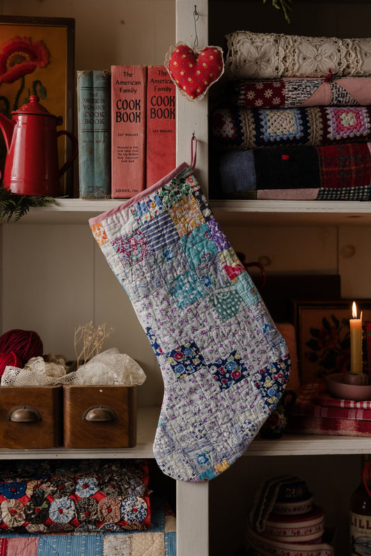 Heirloom Quilt Stocking