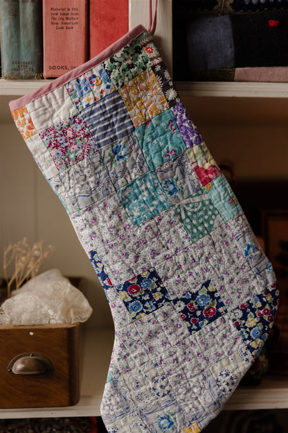 Heirloom Quilt Stocking