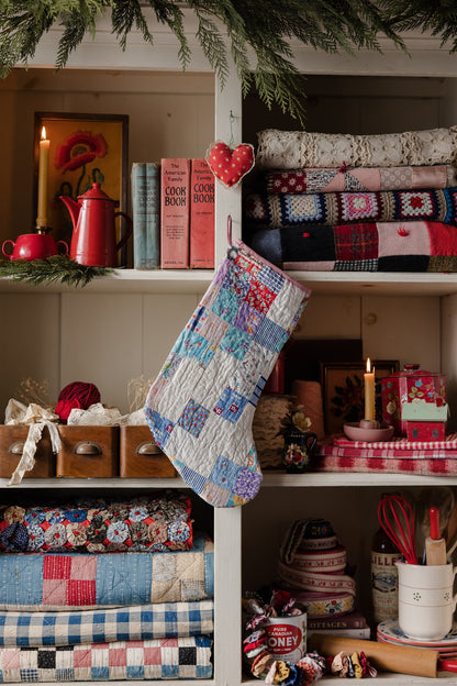 Heirloom Quilt Stocking