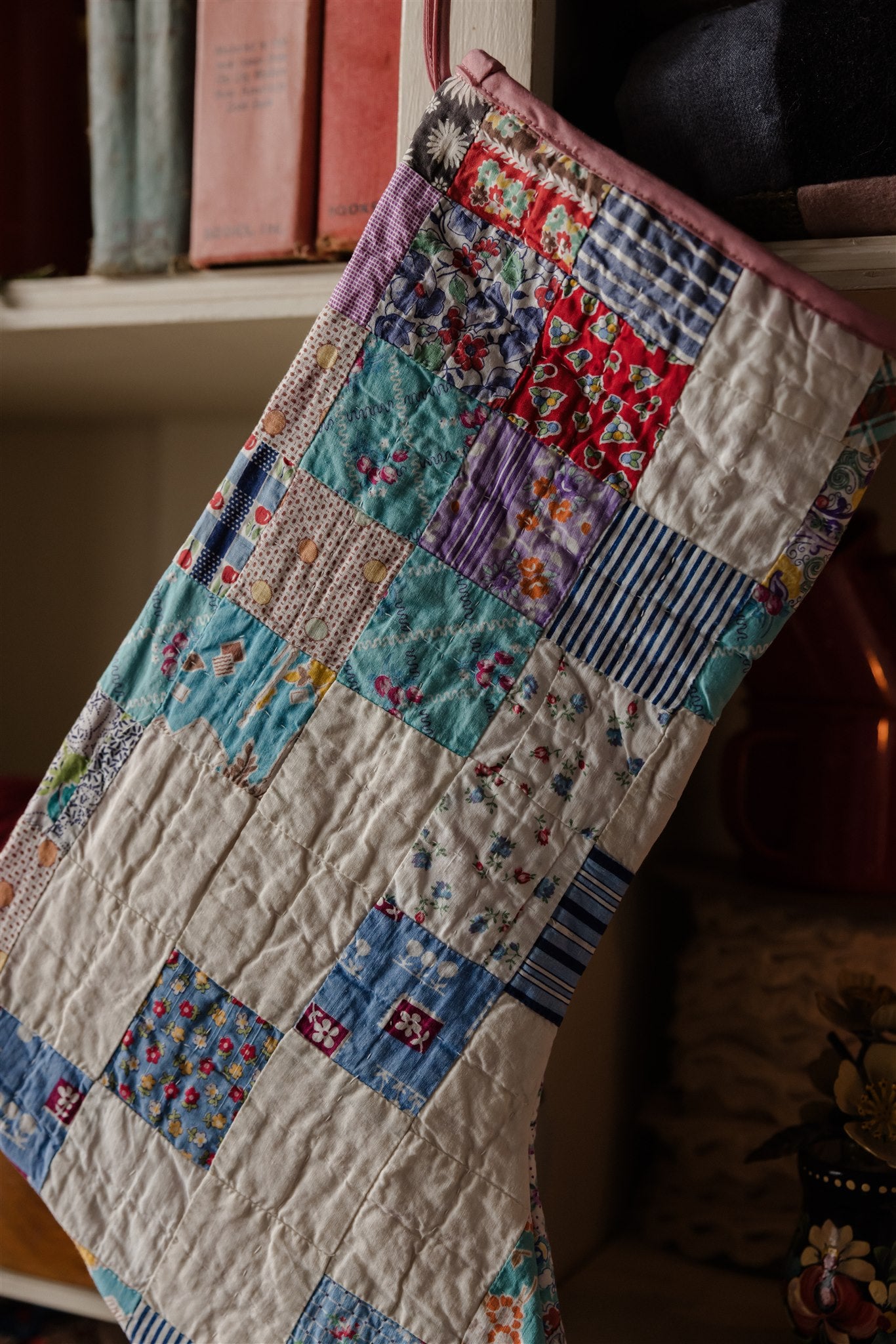 Heirloom Quilt Stocking