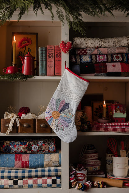 Heirloom Quilt Stocking