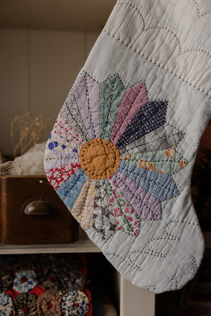 Heirloom Quilt Stocking