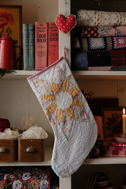 Heirloom Quilt Stocking