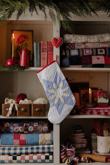 Heirloom Quilt Stocking