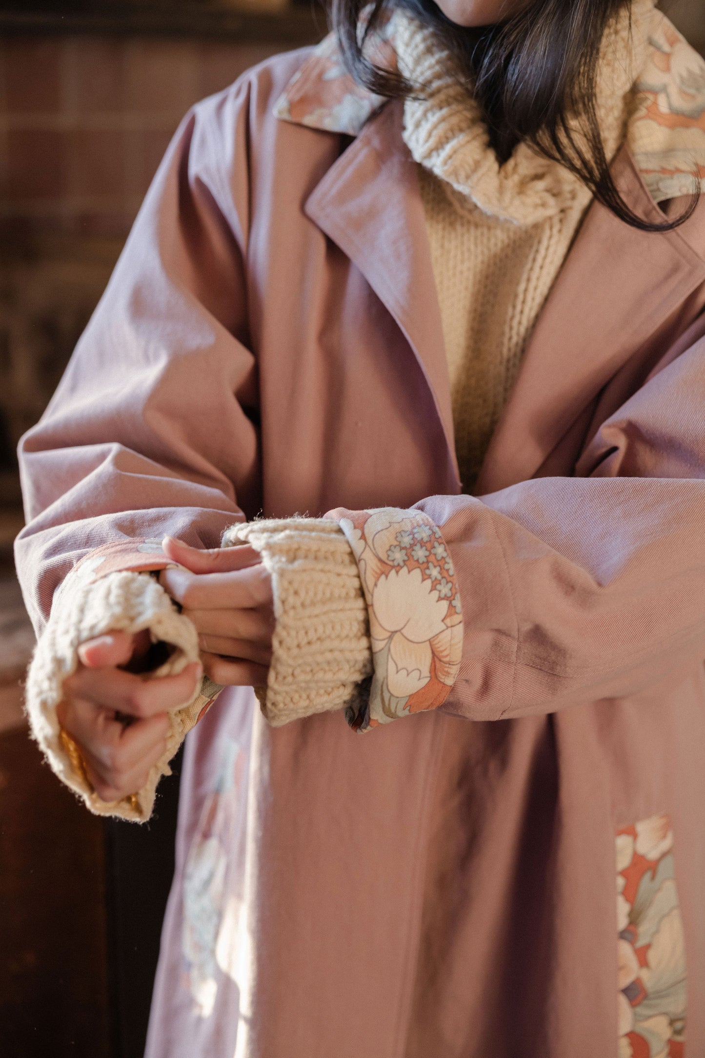 The Jemima Trench | Dried Rose