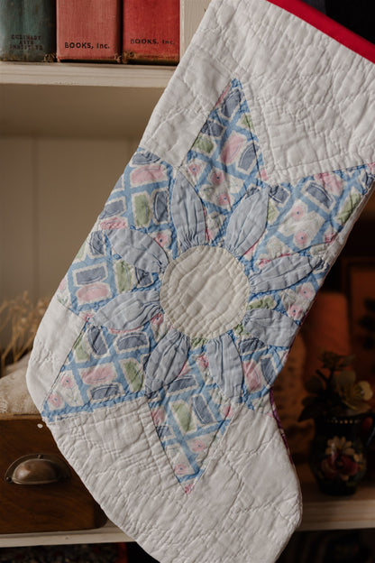 Heirloom Quilt Stocking
