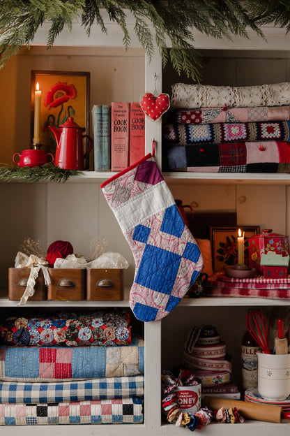 Heirloom Quilt Stocking