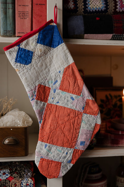 Heirloom Quilt Stocking