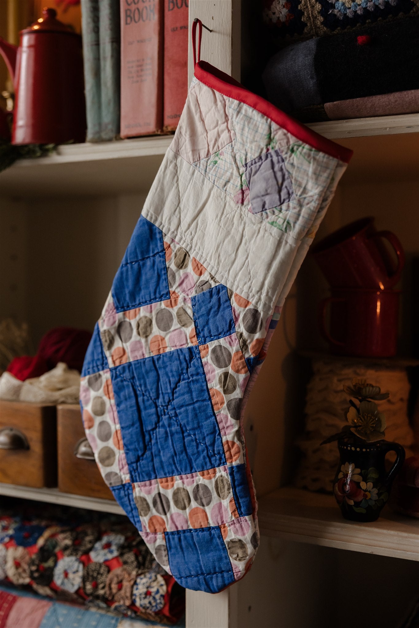 Heirloom Quilt Stocking