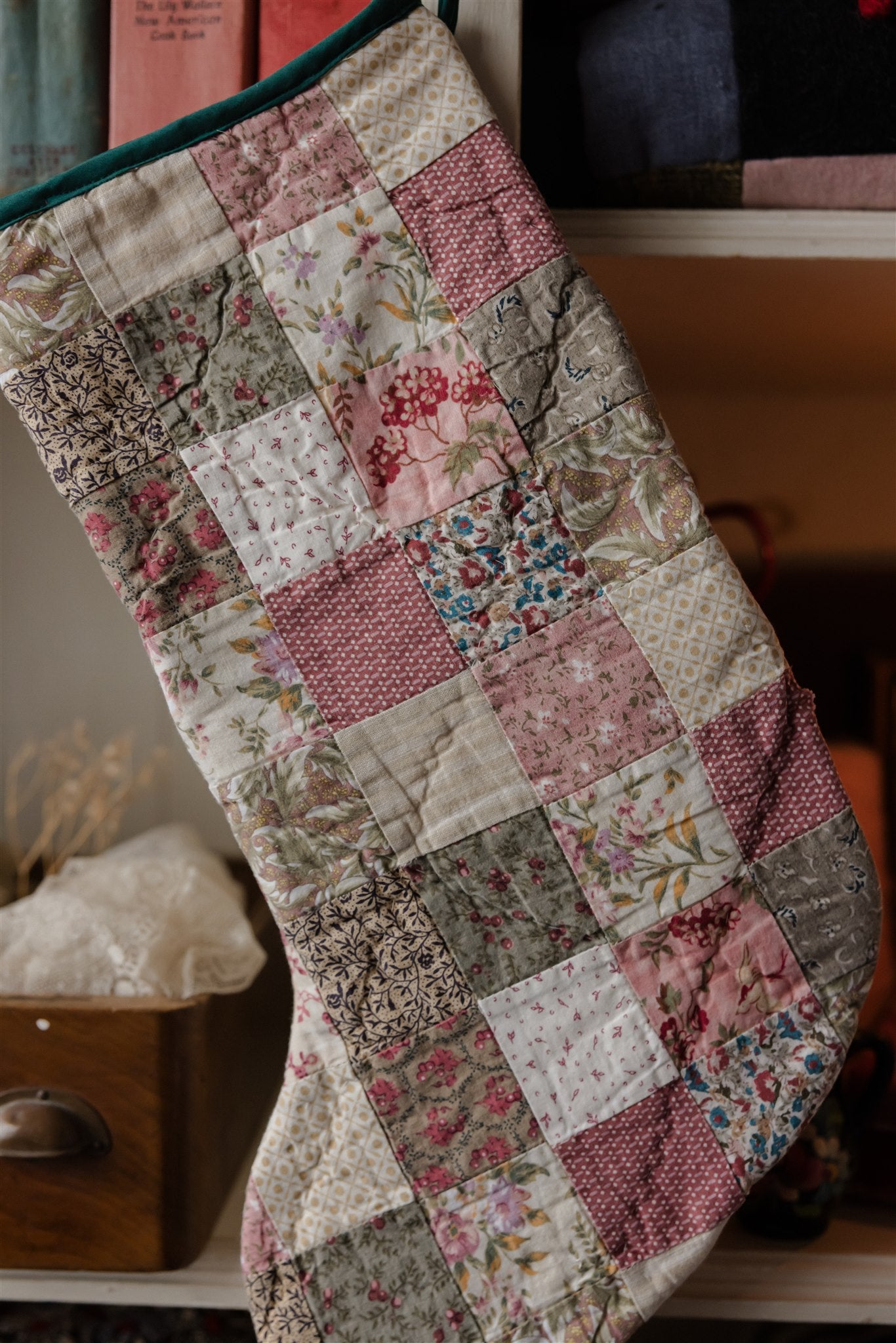 Heirloom Quilt Stocking
